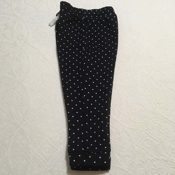 18-24m (4/$20) Black Polka Dot Sweatpants by George - Picture 6 of 7
